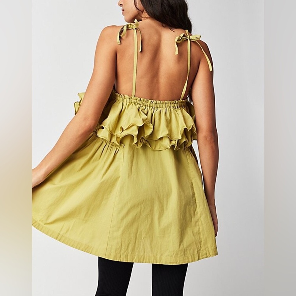 Free People Free-est Have A Thing For You Mini Dress - Picture 2 of 7